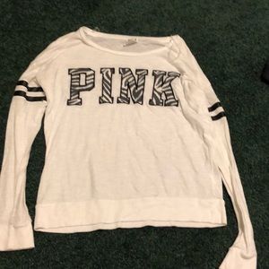 Pink long sleeve shirt